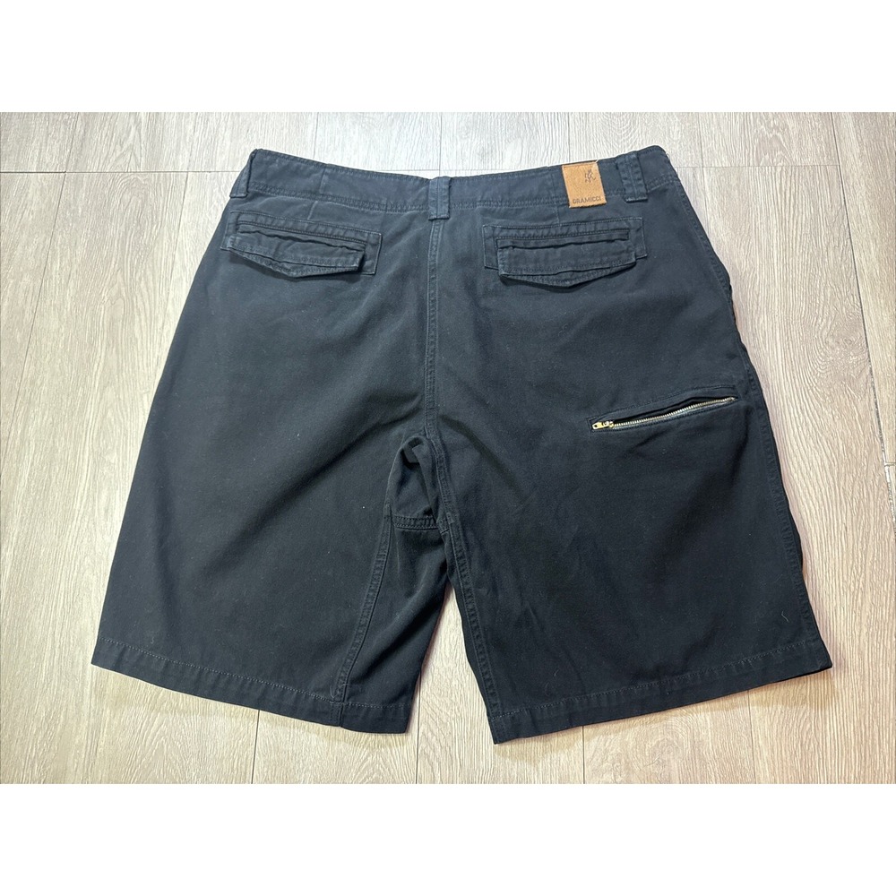 Gramicci Shorts Mens 38 Black Vintage G Series Cargo Edition Cotton Actual 40x12